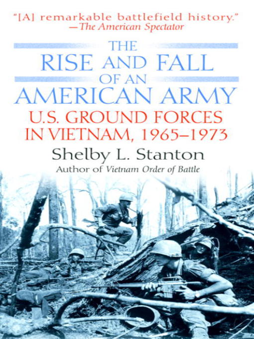 Title details for The Rise and Fall of an American Army by Shelby L. Stanton - Wait list